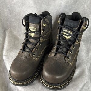 Red Wing Irish Setter Steel Toe Boots Size 5 Ladies #83240 Excellent Quality